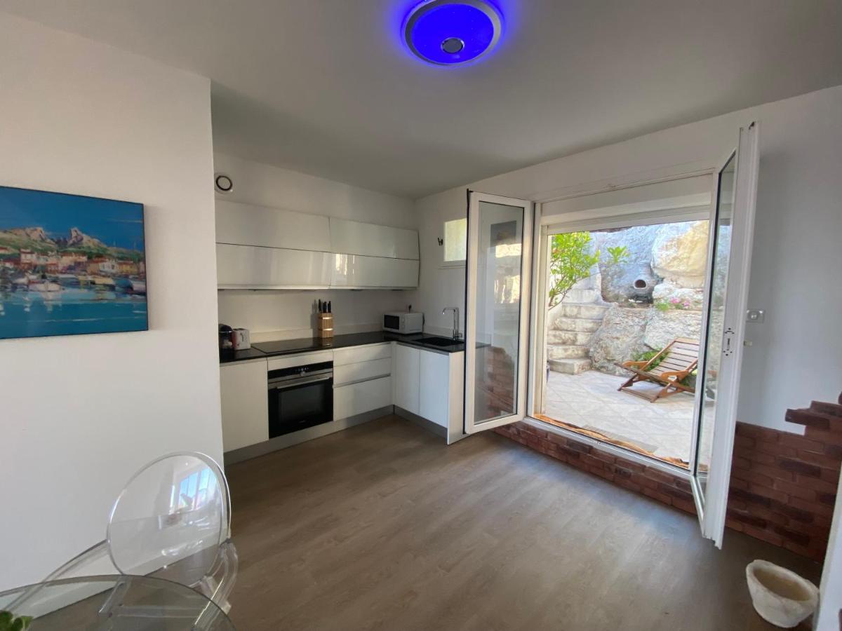 Au Coeur Du Parc National Du Massif Des Calanques, La Flibuste Des Goudes, Maison 2 Chambres, Climatisee, Jardins, Solarium, Proche Plage, Large Vue Mer Marseille Exteriér fotografie