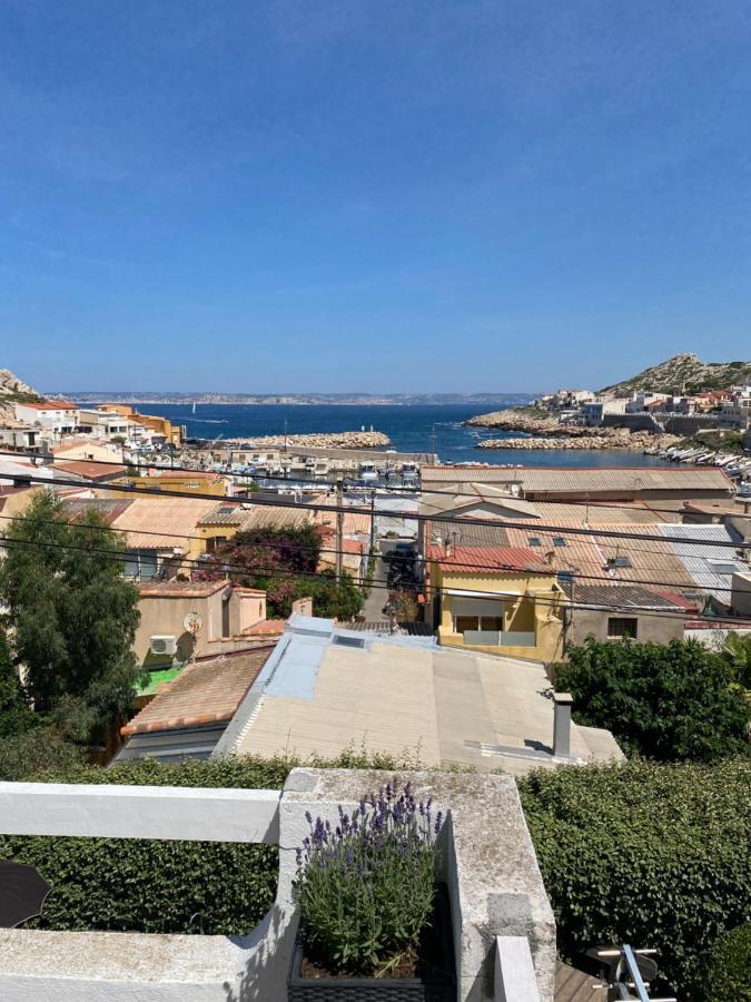 Au Coeur Du Parc National Du Massif Des Calanques, La Flibuste Des Goudes, Maison 2 Chambres, Climatisee, Jardins, Solarium, Proche Plage, Large Vue Mer Marseille Exteriér fotografie