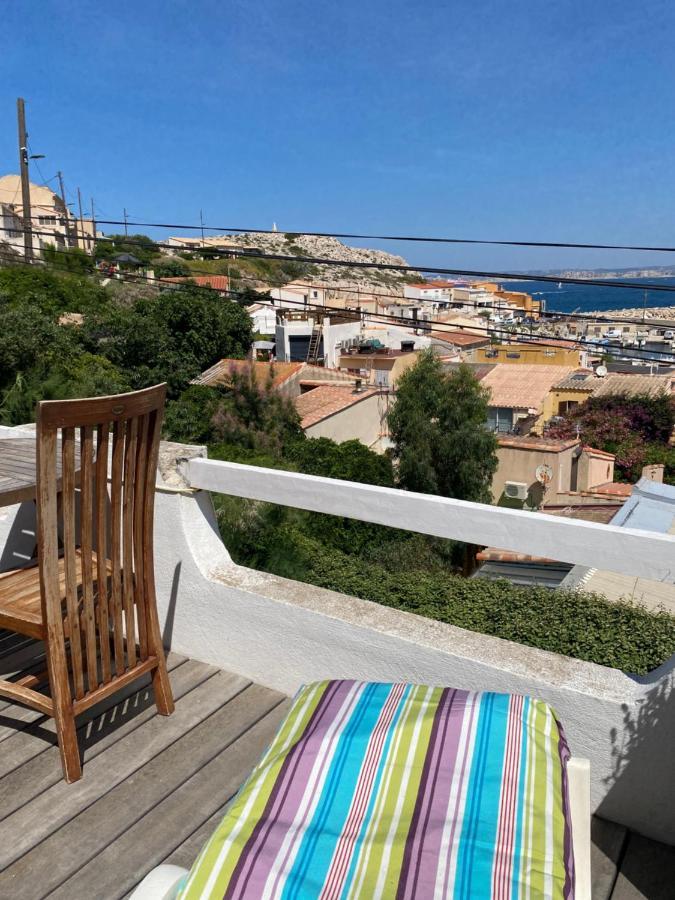 Au Coeur Du Parc National Du Massif Des Calanques, La Flibuste Des Goudes, Maison 2 Chambres, Climatisee, Jardins, Solarium, Proche Plage, Large Vue Mer Marseille Exteriér fotografie