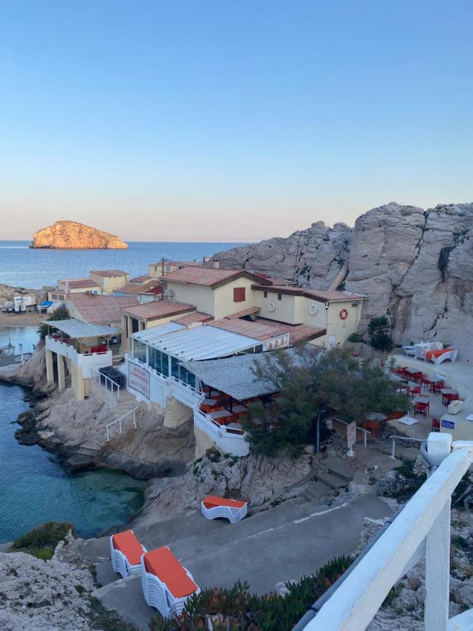 Au Coeur Du Parc National Du Massif Des Calanques, La Flibuste Des Goudes, Maison 2 Chambres, Climatisee, Jardins, Solarium, Proche Plage, Large Vue Mer Marseille Exteriér fotografie