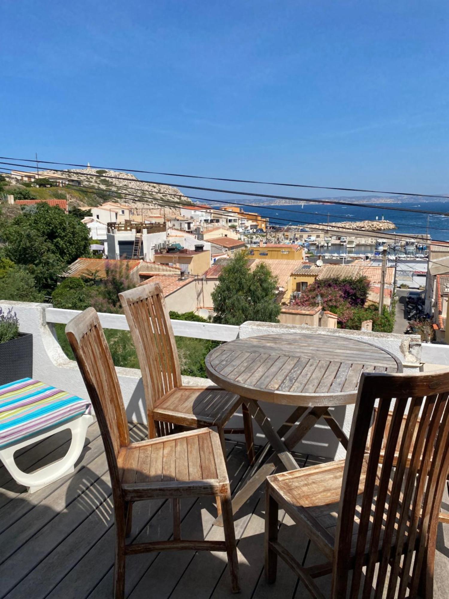 Au Coeur Du Parc National Du Massif Des Calanques, La Flibuste Des Goudes, Maison 2 Chambres, Climatisee, Jardins, Solarium, Proche Plage, Large Vue Mer Marseille Exteriér fotografie