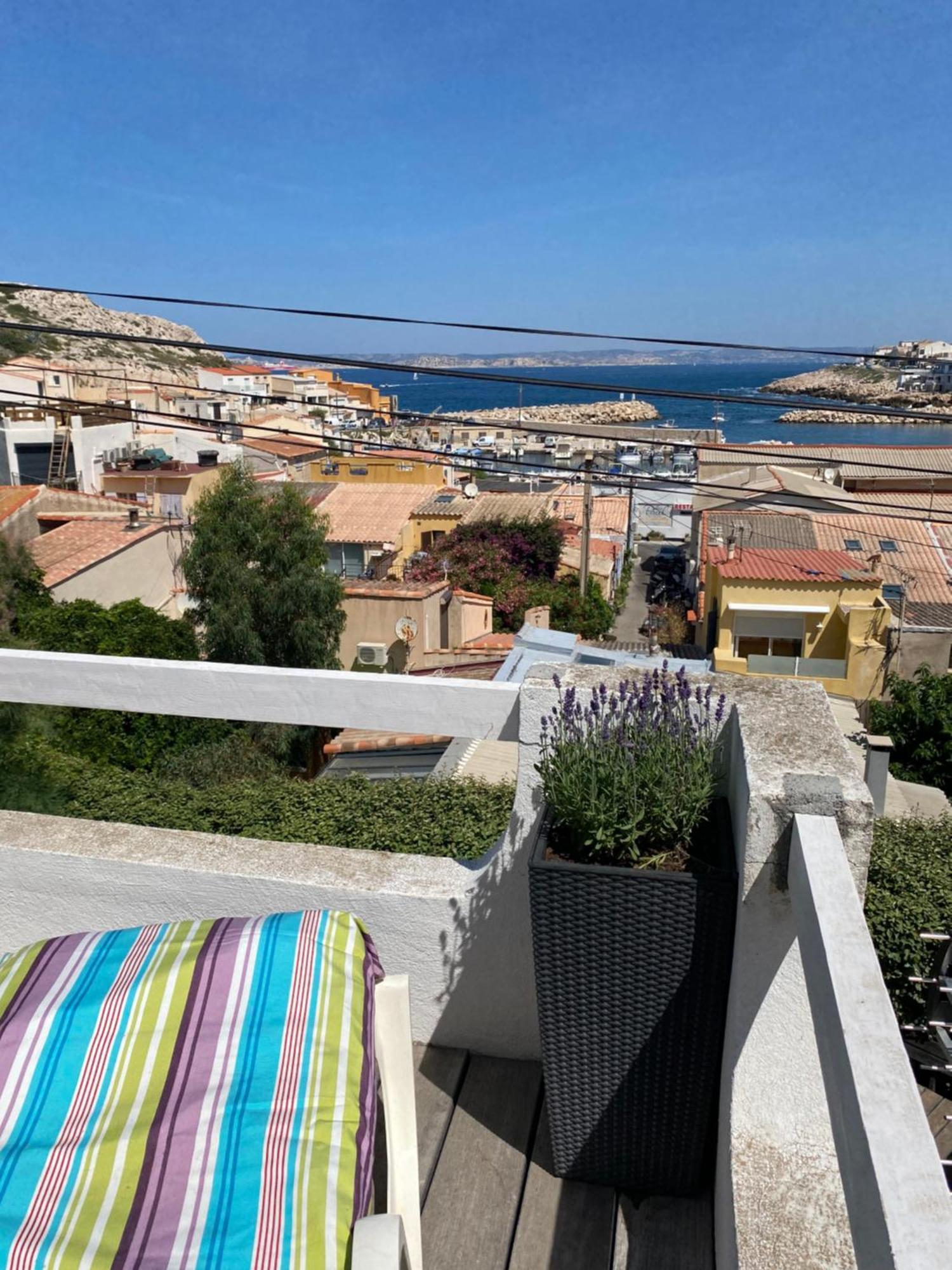Au Coeur Du Parc National Du Massif Des Calanques, La Flibuste Des Goudes, Maison 2 Chambres, Climatisee, Jardins, Solarium, Proche Plage, Large Vue Mer Marseille Exteriér fotografie
