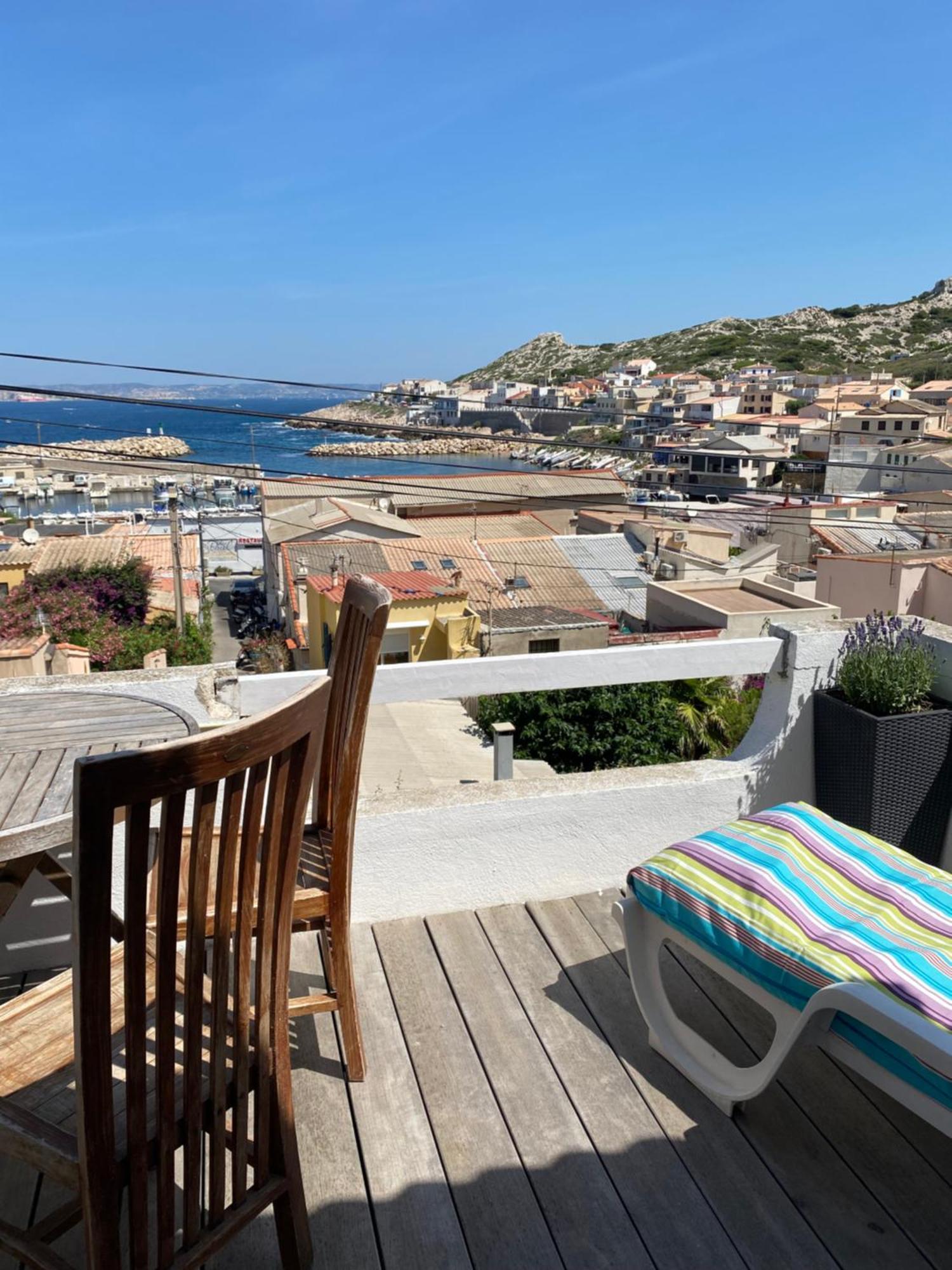 Au Coeur Du Parc National Du Massif Des Calanques, La Flibuste Des Goudes, Maison 2 Chambres, Climatisee, Jardins, Solarium, Proche Plage, Large Vue Mer Marseille Exteriér fotografie