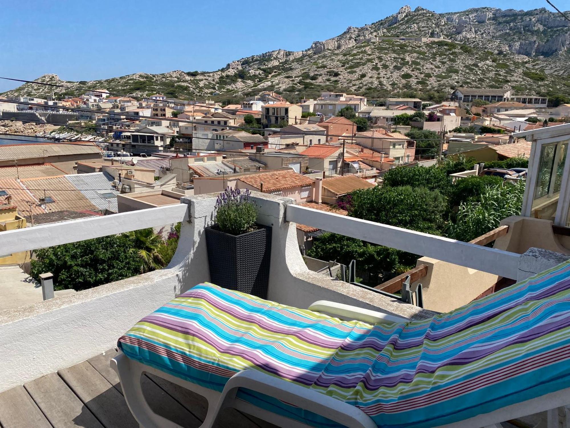 Au Coeur Du Parc National Du Massif Des Calanques, La Flibuste Des Goudes, Maison 2 Chambres, Climatisee, Jardins, Solarium, Proche Plage, Large Vue Mer Marseille Exteriér fotografie