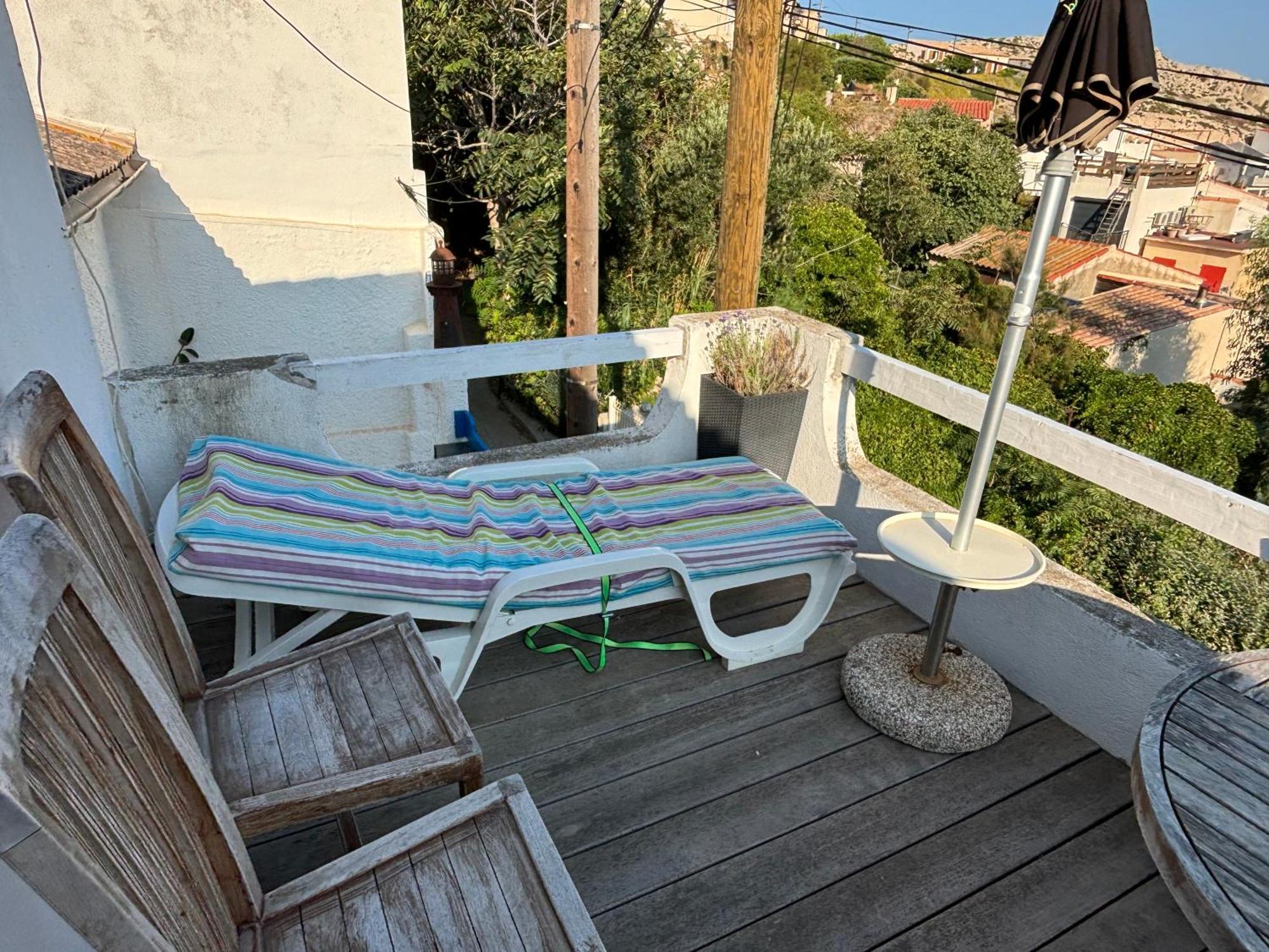 Au Coeur Du Parc National Du Massif Des Calanques, La Flibuste Des Goudes, Maison 2 Chambres, Climatisee, Jardins, Solarium, Proche Plage, Large Vue Mer Marseille Exteriér fotografie